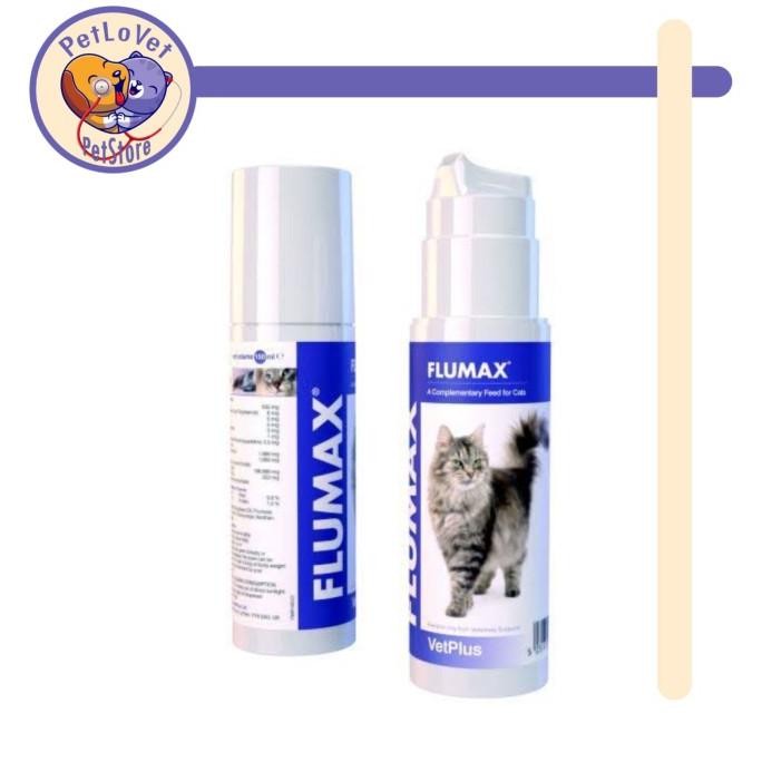Vetplus Flumax Obat Flu / Pilek Kucing Lysine