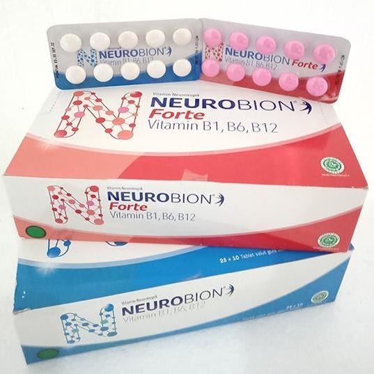:::::::] NEUROBION Vitamin B1 , B6 , B12 per lembar isi 10 tablet