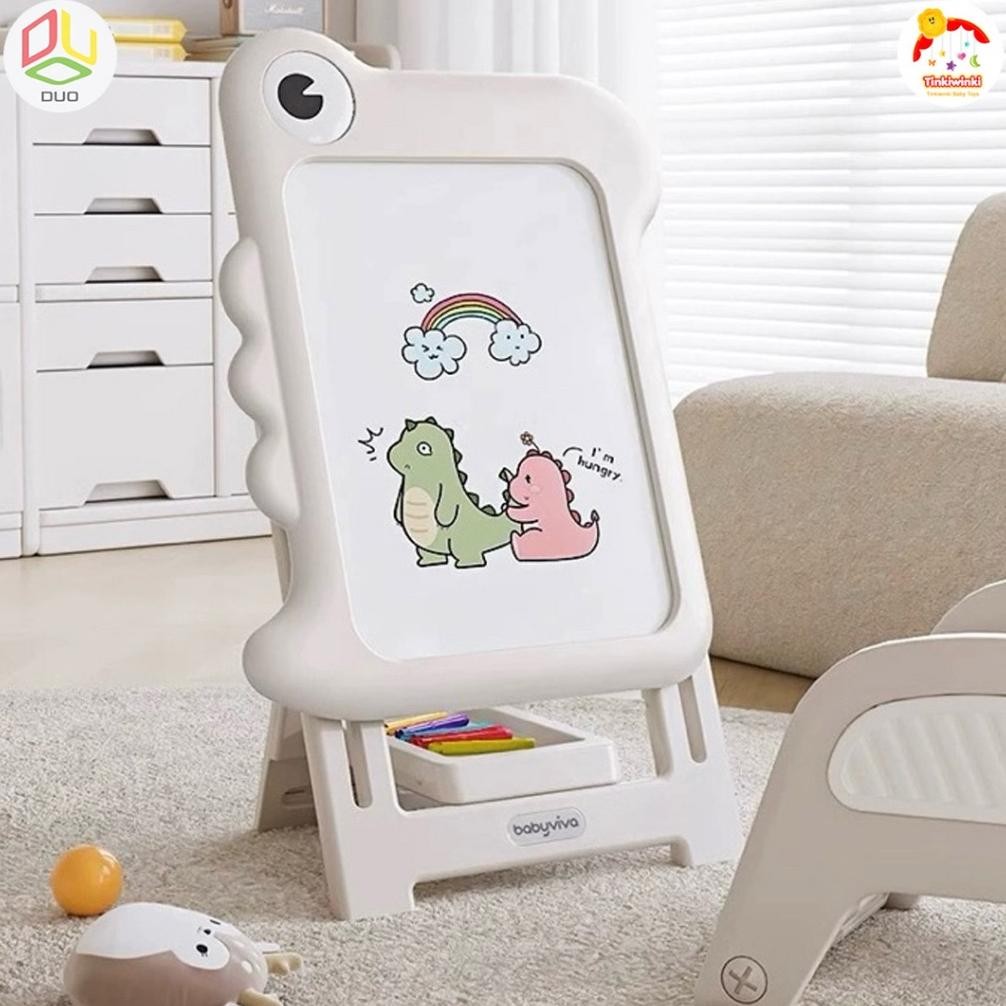

READYYY DUO LADIES DINO WHITEBOARD/ PAPAN TULIS DINOSAURUS