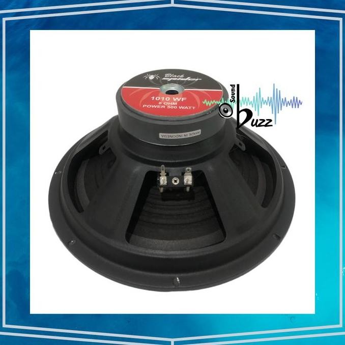 Speaker Black Spider 1010 Wf Blackspider 10 Inch Bs 1010 Woofer New Stok