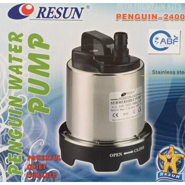 BEBAS ONGKIR - RESUN Penguin-2400 Pompa Air Akuarium, Kolam dan Air Mancur