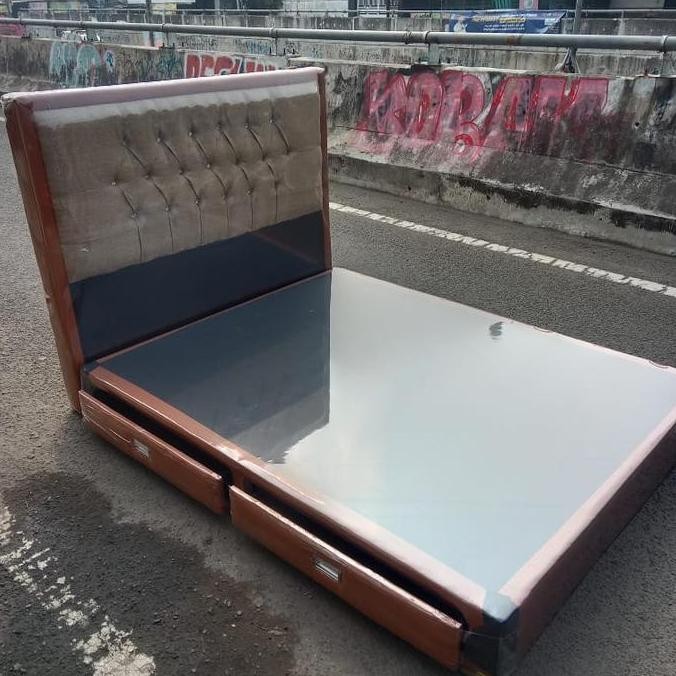 Dipan 160X200 Minimalis Laci Co