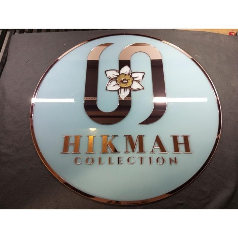 

SPIROS CUSTOM PAPAN NAMA USAHA / SIGN LOGO AKRILIK 3D NON LED