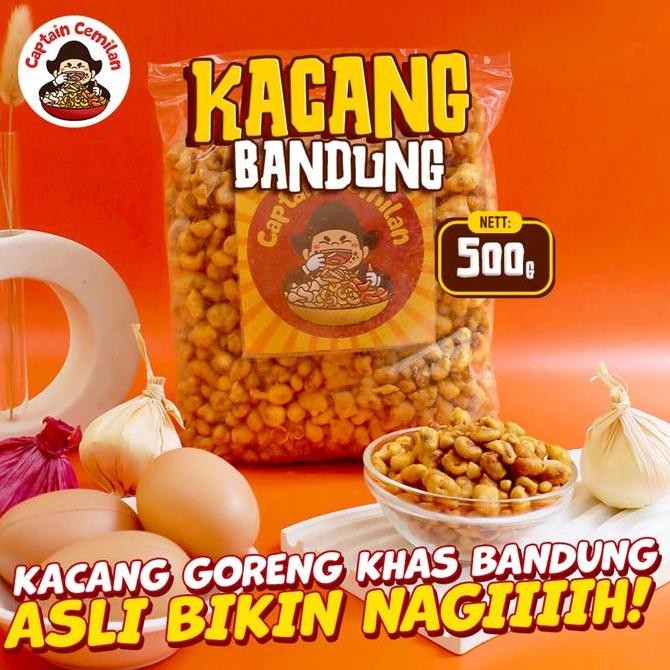 

HIW 500gram - Kacang Goreng Bandung Captain Cemilan Food Snacks