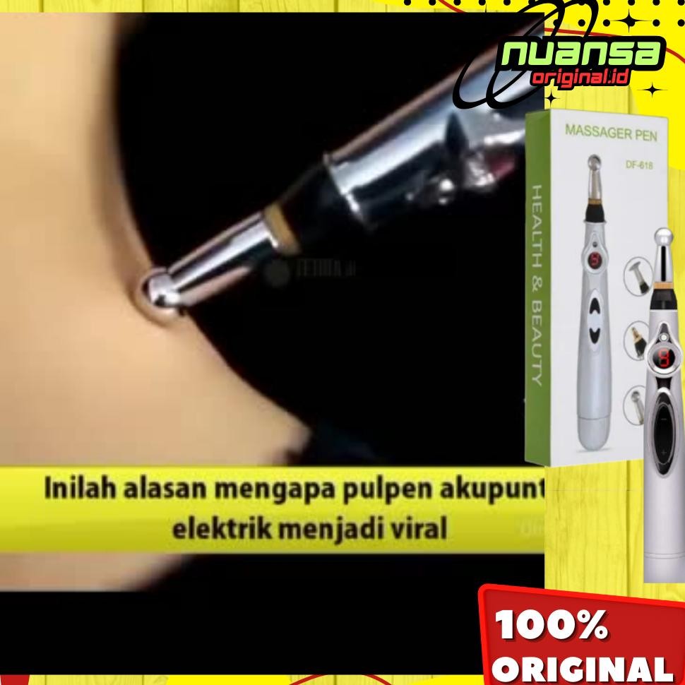 Ready Pena Akupuntur W-912 Akupuntur Pen Meridian Energy Pen Refleksi 100% Original Alat Refleksi Pe