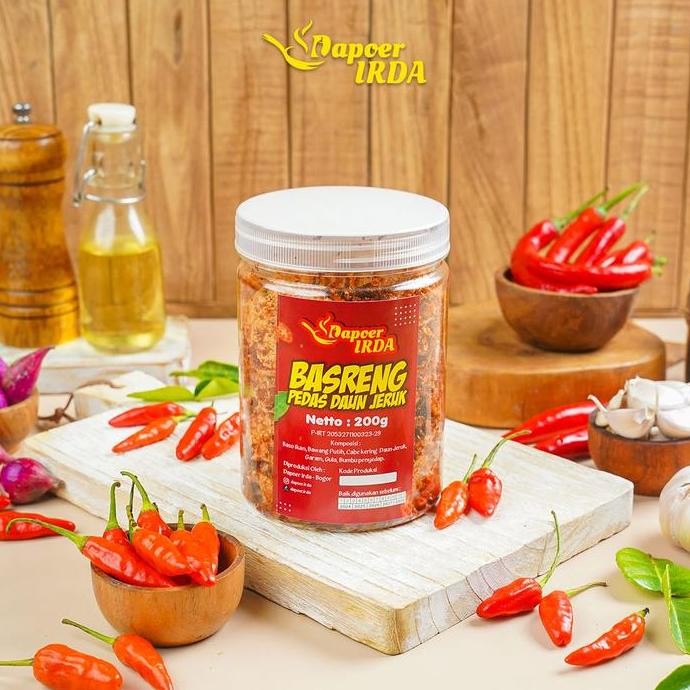 

HIW Dapoer Irda Basreng Pedas Daun Jeruk