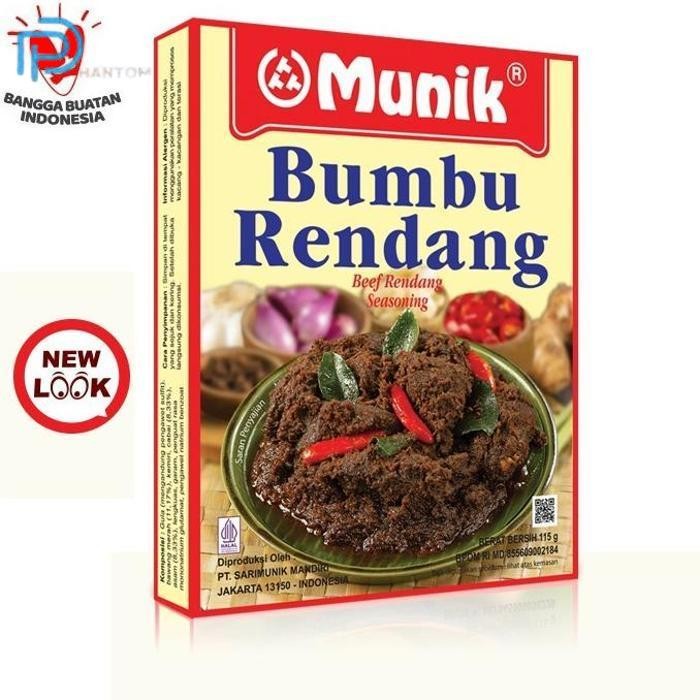 

BARU KTMSTORE BUMBU MASAK INSTANT BUMBU MUNIK RENDANG 115 GR PASTI ENAK
