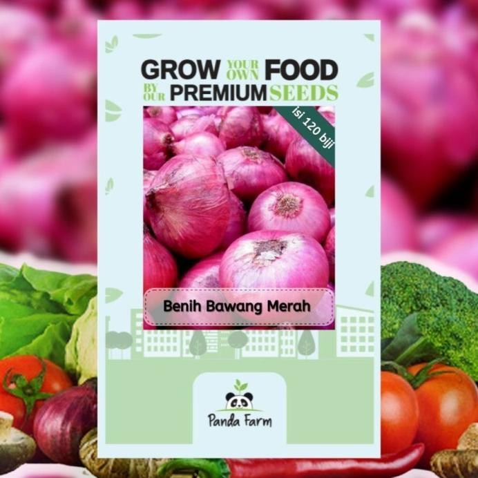 

Terlaris Ready Fresh Benih Bibit Unggul Bawang Merah - Isi 120 Benih - Panda Farm