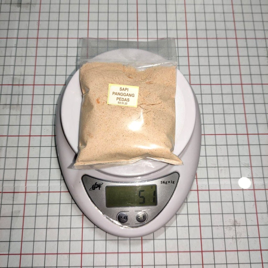 

BUMBU TABUR 50G REPACK RASA SAPI PANGGANG PEDAS HALAL, DIJAMIN ENAK DIMAKAN