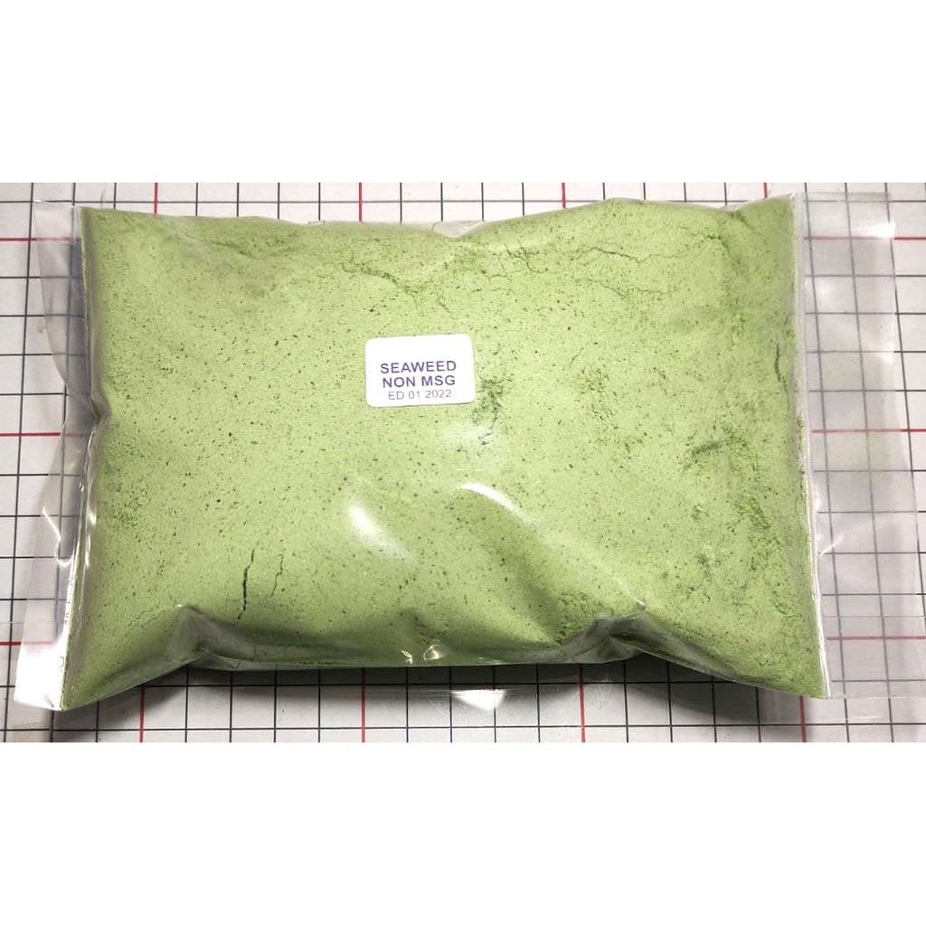 

BUMBU TABUR 250 GRAM REPACK RASA RUMPUT LAUT SEAWEED NON MSG COCOK UNTUK ANEKA KRIPIK, AYAM SHIHLIN, KULIT/CEKER/USUS AYAM KRISPY, POPCORN, KENTANG KRISPY, CIMOL, GORENGAN, TAHU CRISPY, MIE LIDI, KRIPIK PISANG, MAKARONI, RUJAK JAMBU KRISTAL, RUJAK BUAH