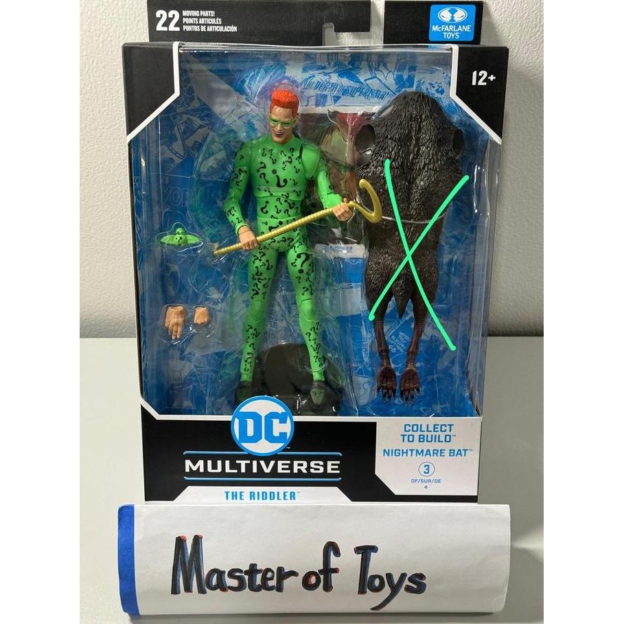 McFarlane DC Multiverse The Riddler ( Batman Forever ) NO CTB - Ready Stock