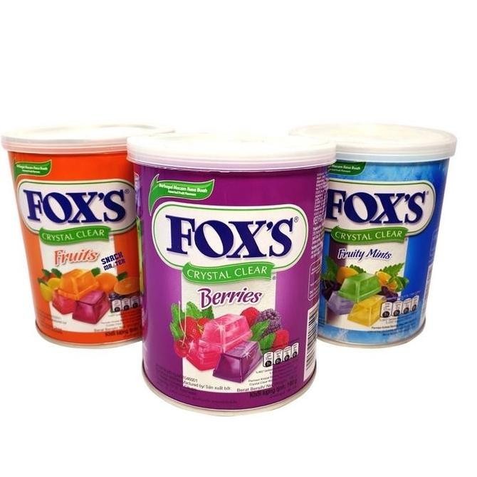 

HIW permen fox kaleng 180g all varian / permen kaleng fox