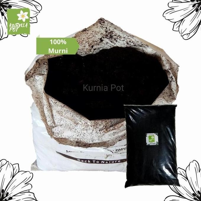 

Terlaris Pupuk Kandang Kambing Halus Murni Organik Kemasan 1 Kg Siap Pakai