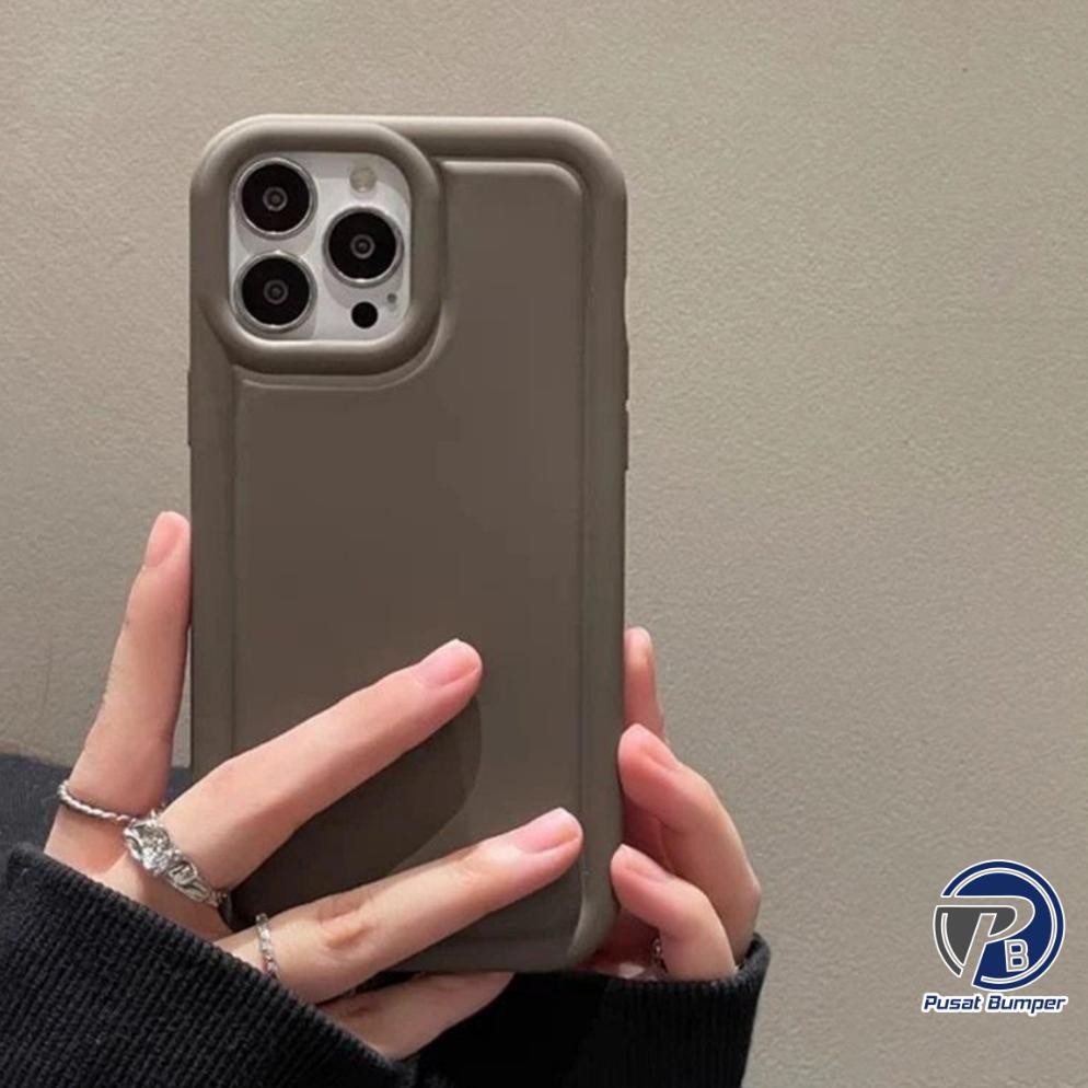 ad-56 Ter-46 Untuk Vivo V5 V5S Lite Y66 Y69 Y27 4G Y17S Y03 Lembut Mewah Simple Tebal Airbag Shockpr