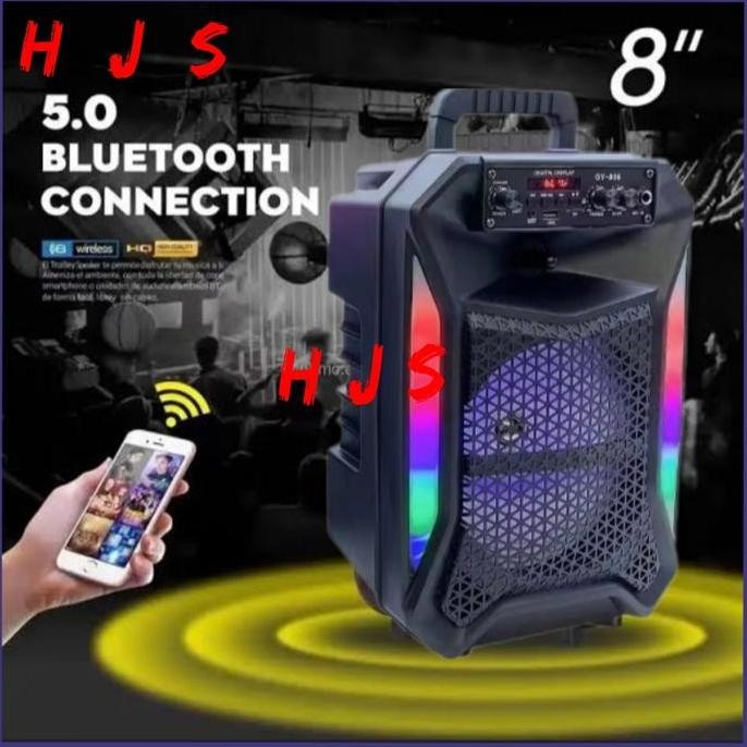Aktif Speaker Bluetooth Portable 8"Tws New Stok