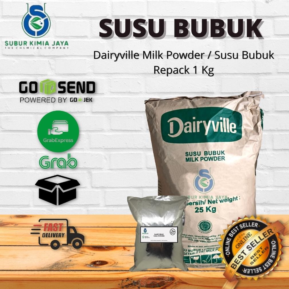 NEW!!! Susu Bubuk Indomilk Dairyville / Milk Powder Dairyville / Susu Bubuk Dairyville 1 KG