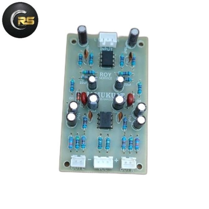 Preamp Stereo Ic Jrc4558 / Audio Pre Amp Penguat Gain New Stok