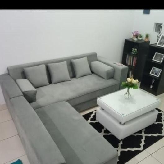 Kursi Sofa Minimalis Leter L Co