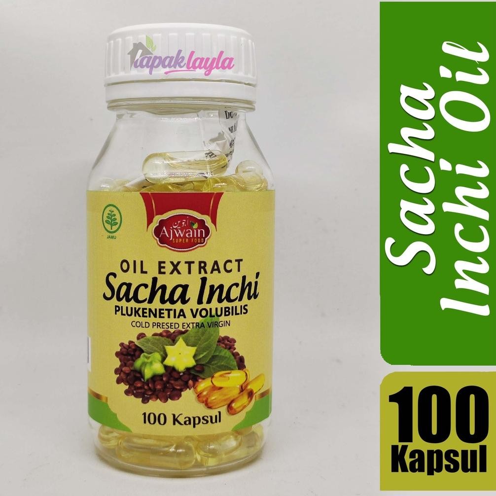 Ready Sacha Inchi Oil 100 Kapsul Ajwain
