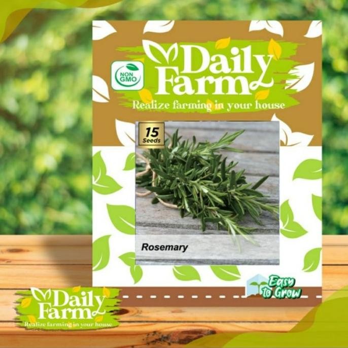

Terlaris Daily Farm - Benih Bibit Rosemary - Bibit Herb Seed [Termurah]