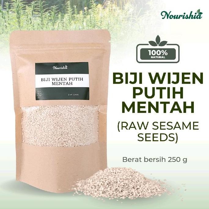 

Terlaris Biji Wijen Putih Mentah 250Gr Raw Sesame Seed 250Gr