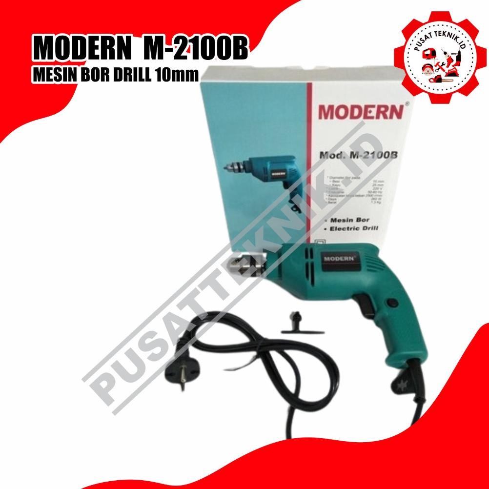 NEW MODERN M 2100 B MESIN BOR MODERN BOR LISTRIK M2100B