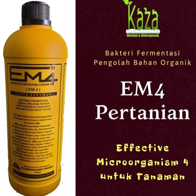 

Terlaris Pupuk Cair Organik Em4 Pertanian 1 Liter - Fermentasi Bokashi Pupuk Kandang Kuning