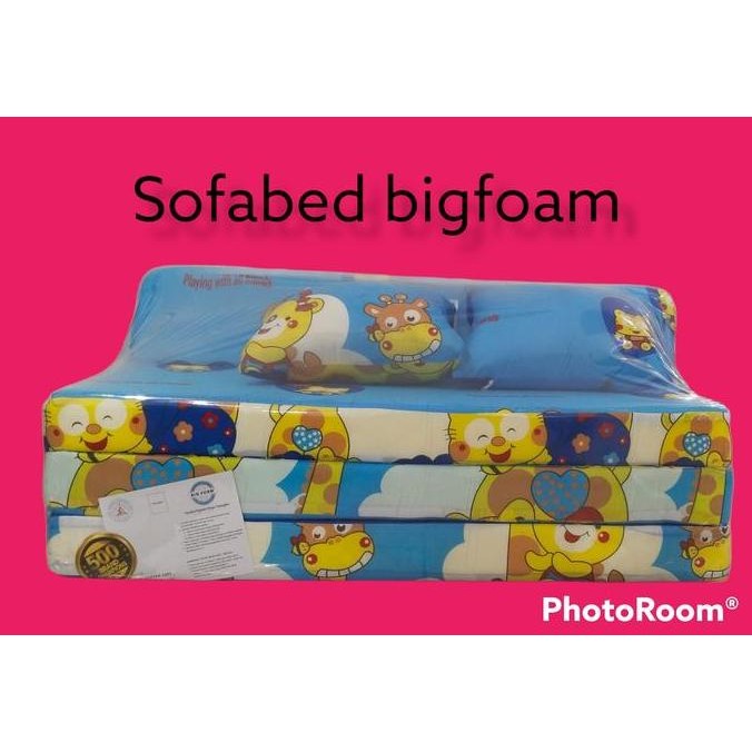 Kasur Busa Lipat 3 Bigfoam (Sofabed Anak) Co