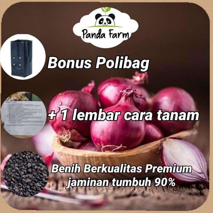 

Terlaris Best Seller Isi 20 Benih Biji Bibit Bawang Merah Lokal Unggul Berkualitas