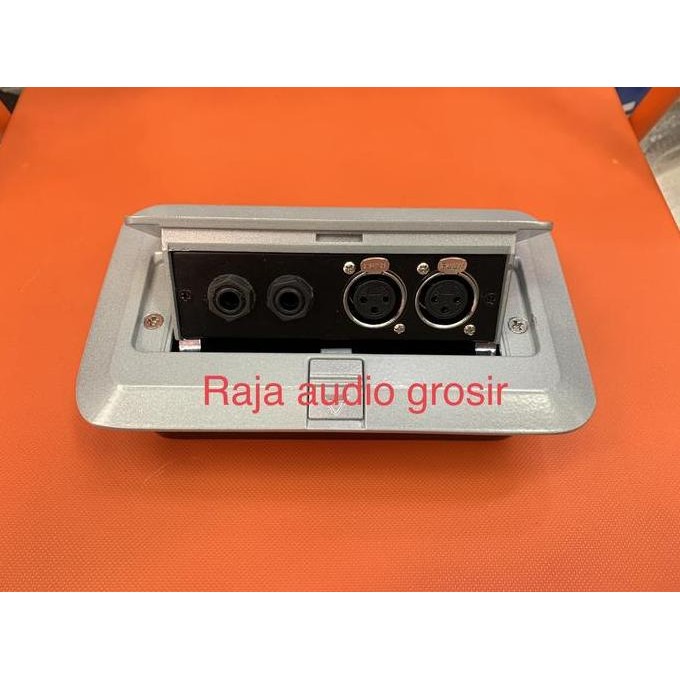 Box Terminal Tanam Jack Akai Canon . Box Tanam Jack Jek Mic New Stok