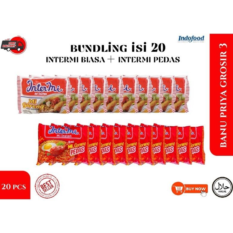 

Intermie Goreng X Intermie Pedas X Ekomie Goreng ( Paket 20 pcs ) nUg