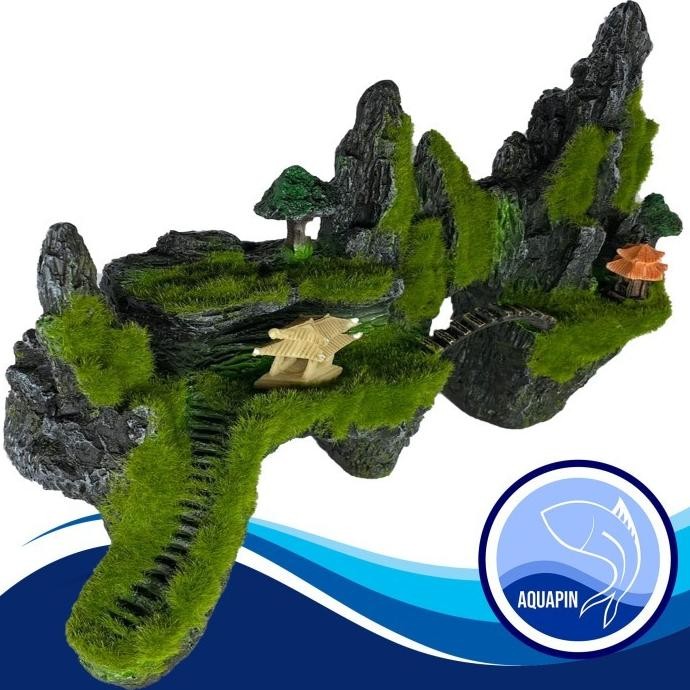 

Terlaris Hiasan Aquarium Batu Berrumput B401
