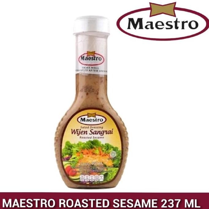 

Terlaris Selai Organik Maestro Wijen Sangrai 237 Ml Botol Salad Dressing Halal Bpom - Bahan Sambal