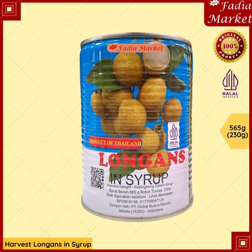 

Harvest Longan in Syrup Buah Kelengkeng Lengkeng Kaleng 565g 230g nUg