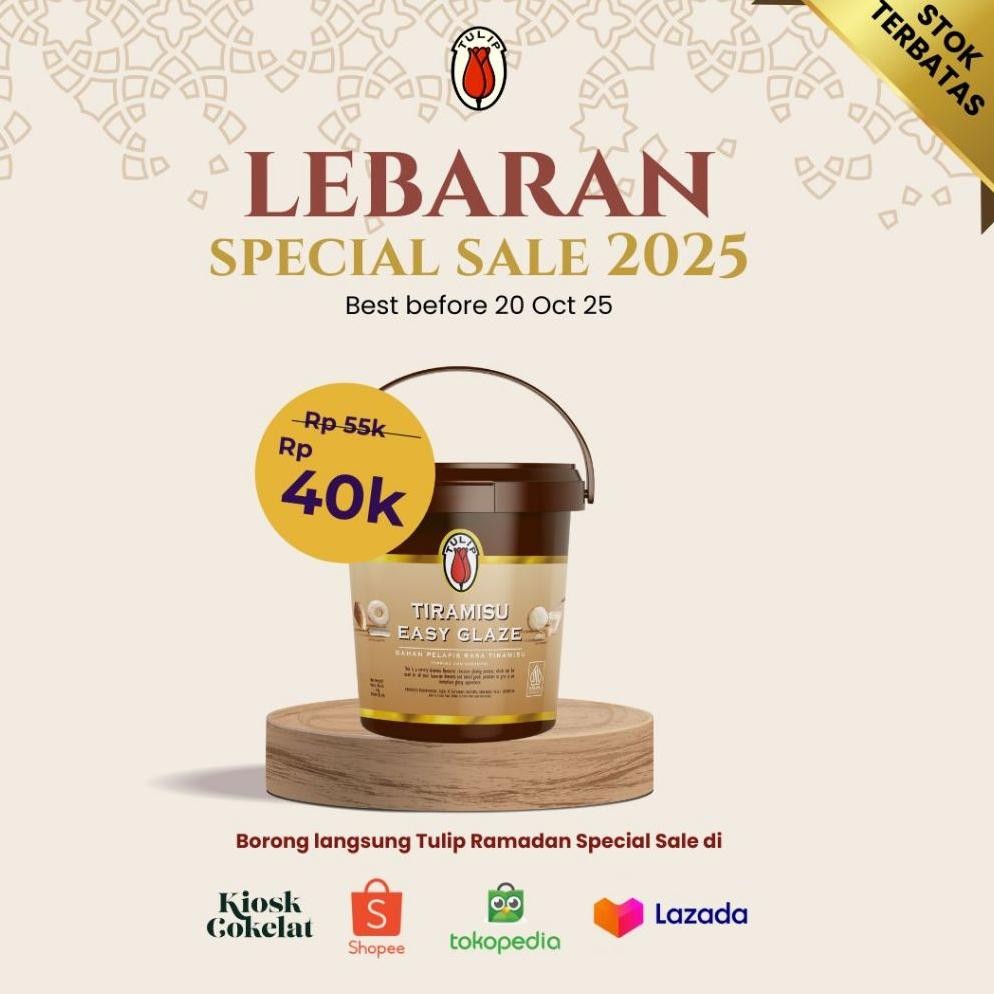 

Tulip Tiramisu Easy Glaze AST nUg