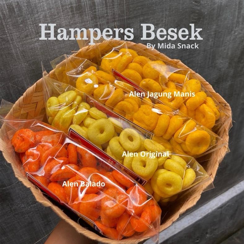 

Hampers Besek alen alen beli 1 dapat 4 Snack kekinian enak murah nUg