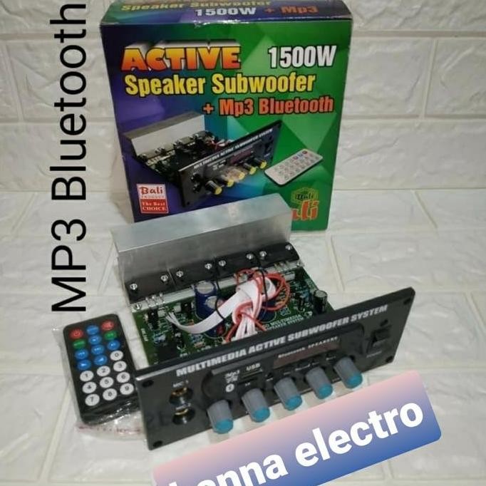 Kit Aktif Speaker Stereo Bluetooth Mp3 Bl 1500 Sanken New Stok