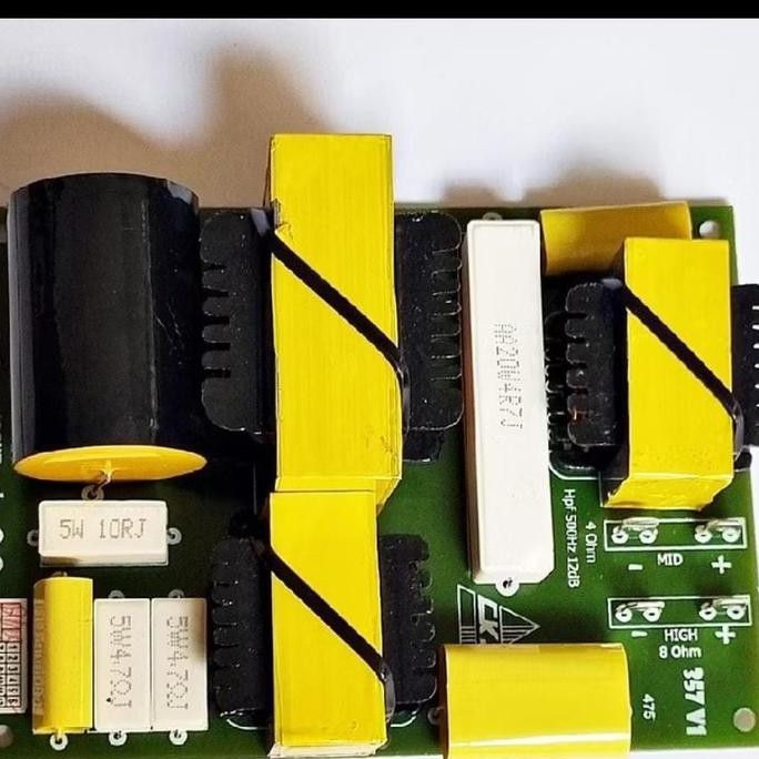 Crossover 2 Way Pasif 800 Watt Midle Tweter Ckj Thb 357 New Stok