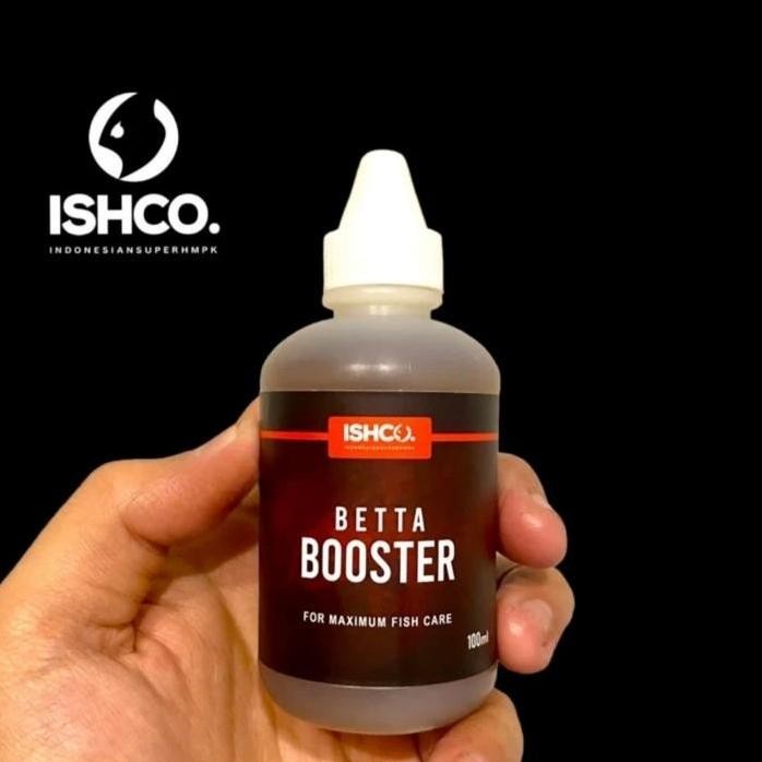 Terlaris Ishco Betta Booster 100Ml - Vitamin Obat Ikan Cupang Hias / Kontes