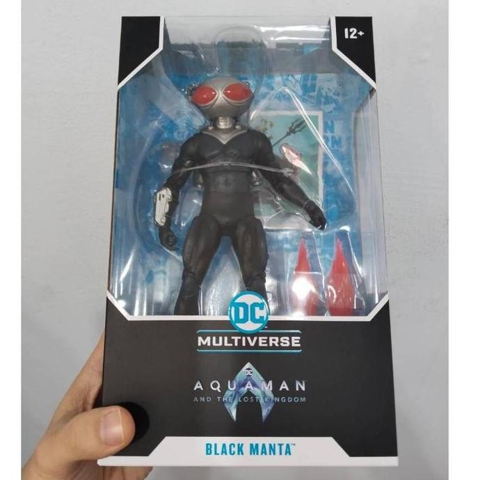 McFarlane 7" Black Manta Aquaman 2 The Lost Kingdom DC Multiverse READ