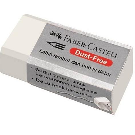 

RB [ LUSIN ] Penghapus Pensil - Faber Castell Dust Free Kecil MURAH!