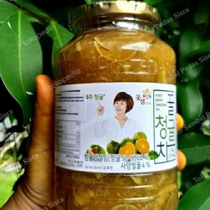 

Produk Terbaik] Honey Tea Green Tangerine KKOH SHAEM 1kg/Teh Madu Green Tangerine