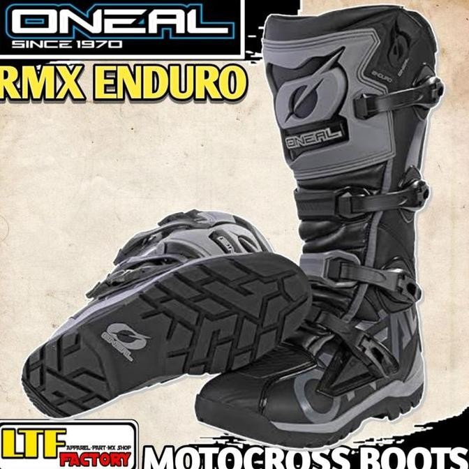 Produk Unggulan] ONEAL RMX ENDURO BOOTS - SEPATU ADVENTURE TRAIL - GTX GASSTRACK - SUPERMOTO MOTOCRO