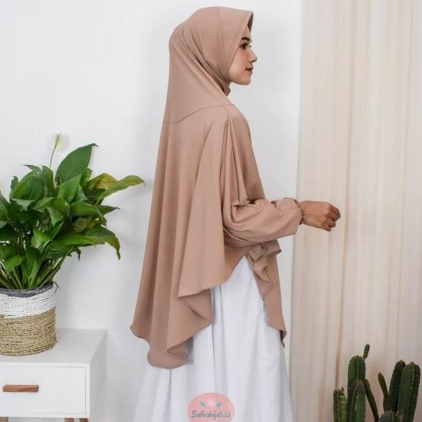 Hijab N Bergo Lengan Fatimah Jerey