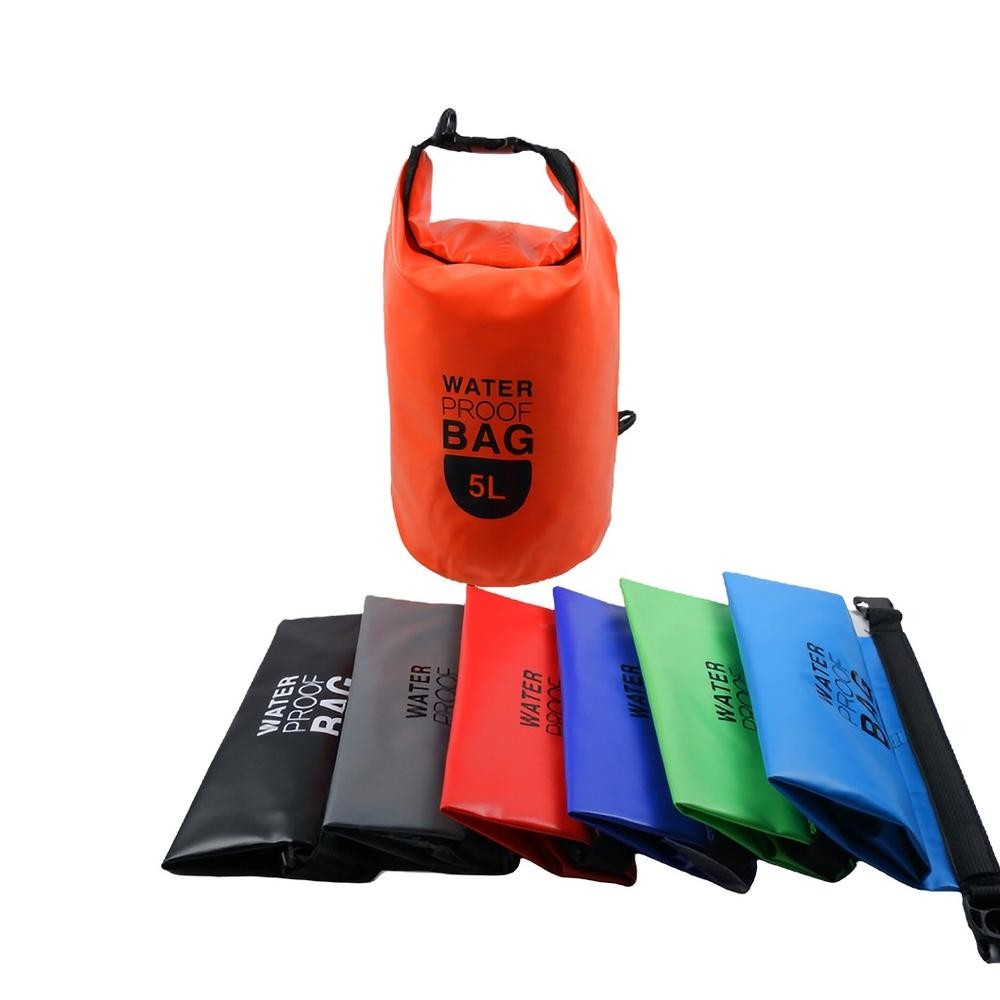 Dry Bag 5L / Tas Waterproof / Waterproof Bag / Tas Anti Air / Tas Mancing / Tas Renang