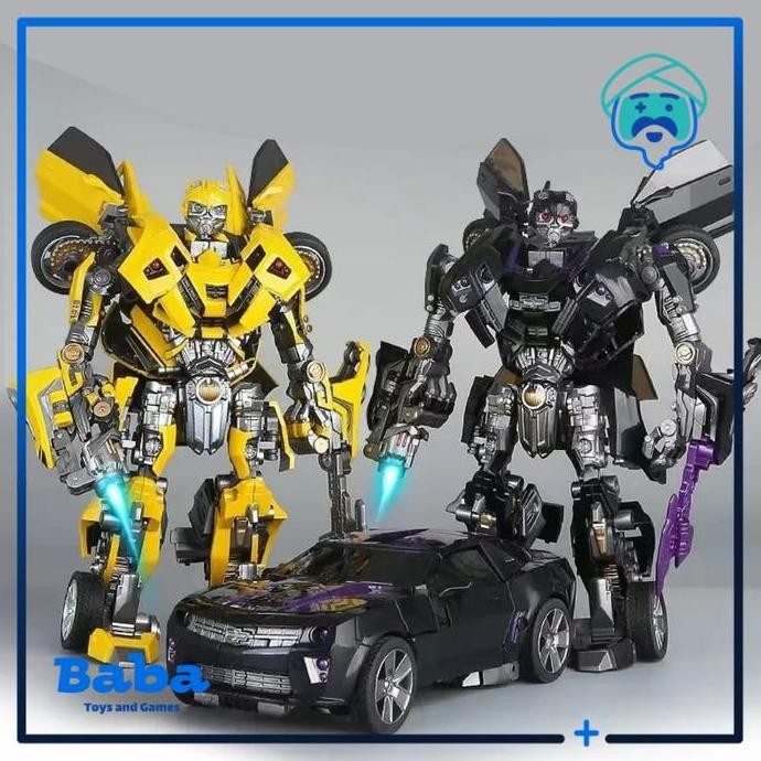 Asli Mainan Robot WeiJiang Transformers Deformation Bumblebee Camaro M03