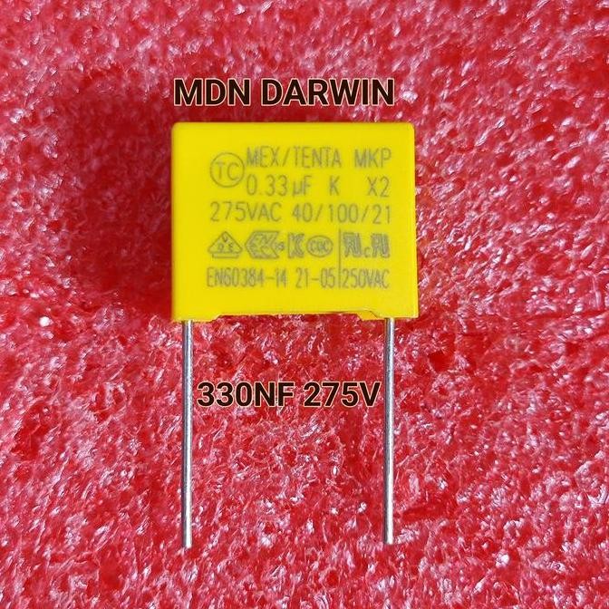 Buruan serbu] Capacitor 330N 0.33uf 334K 250V 275V