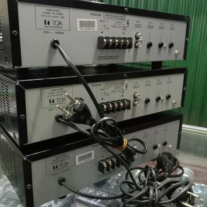 Amplifier Toa Za 230W Ori (Second) New Stok