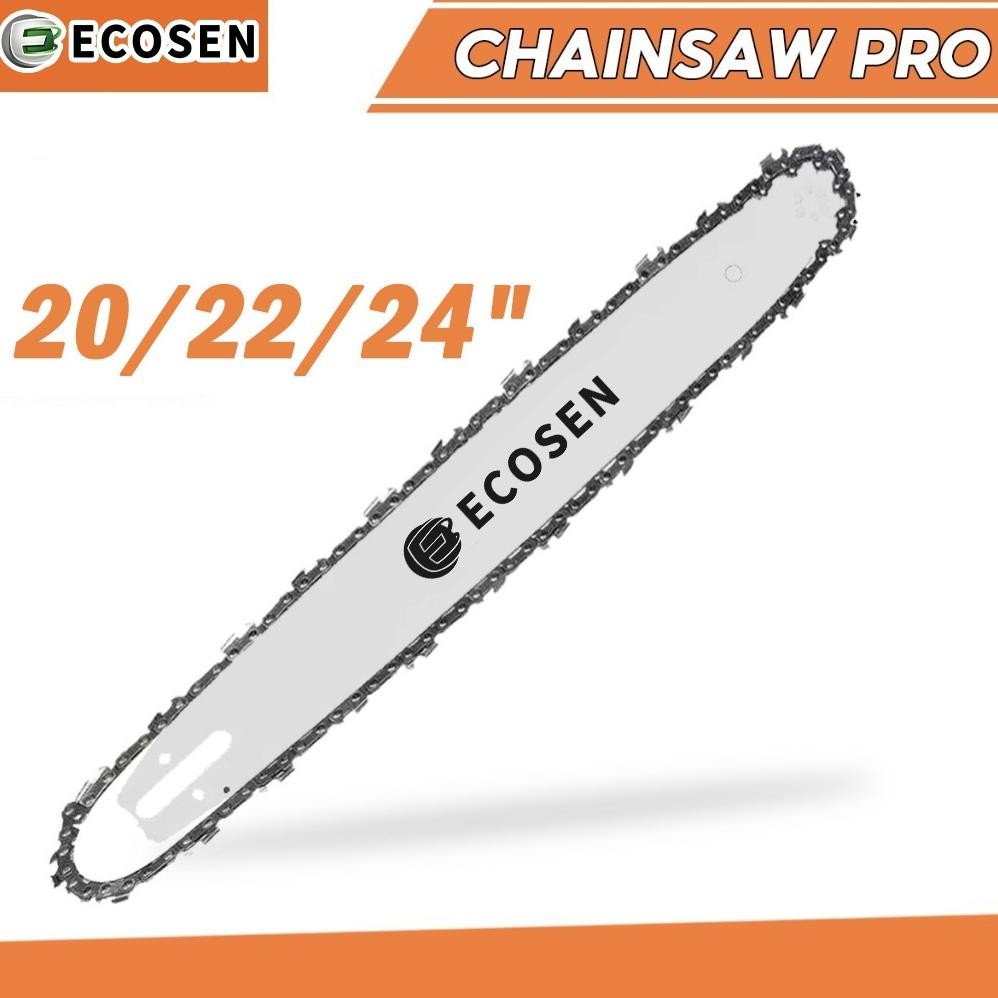 ECOSEN Guide Bar Chainsaw Blade Chainsaw Chain 325 Rantai Chainsaw 20 22 24 Inch Berlaku Untuk STIHL