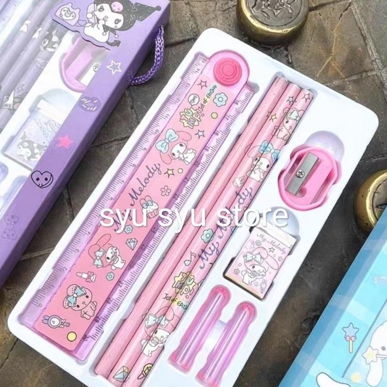 

RB Set stationary Kuromi My Melody Cinnamoroll Pompompurin SSY